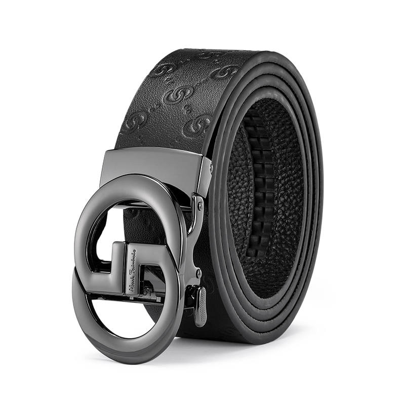 FAIRWHALE FAIRWHALE Cow Leather Belts Men's Width 3.5CM