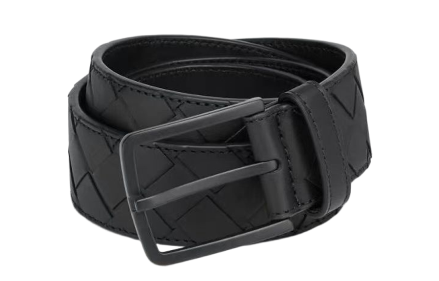 Bottega Veneta Woven Buckled Belt