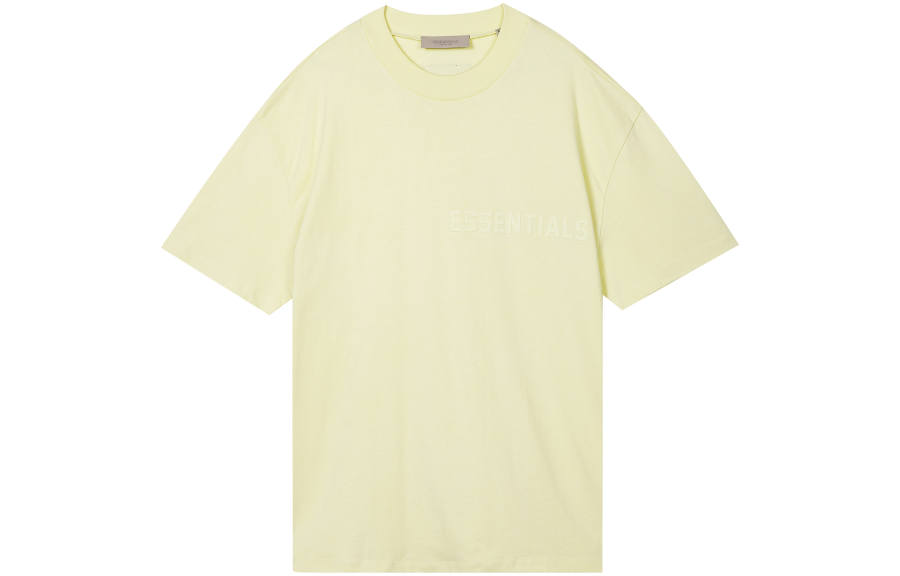 Fear Of God Essentials T Shirt Unisex Canary Yellow