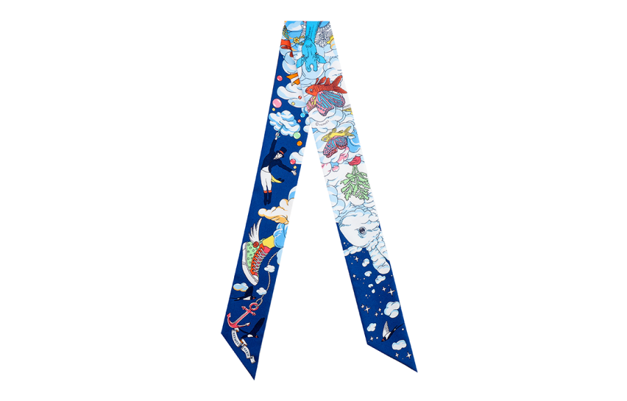 HERMES Hermès Pre Owned 2020s Sur Mon Nuage Scarf