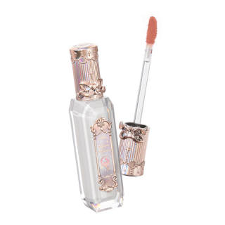 Flower Knows Moonlight Mermaid Gemstone Lip Gloss Glossy Lip Long Lasting Shiny Clear And Non Sticky Cup