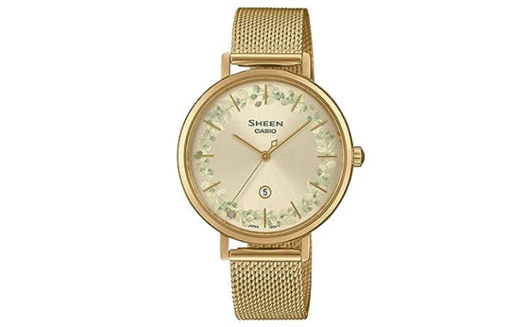 CASIO CASIO Women's SHEEN Gold Watch