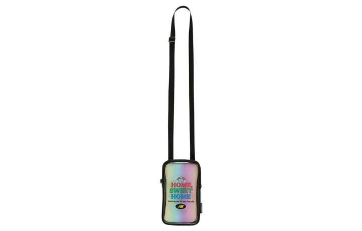 New Balance New Balance Polyester Shoulder Bag, Crossbody Bag Cell Phone Pouch Regular Men's Multicolor