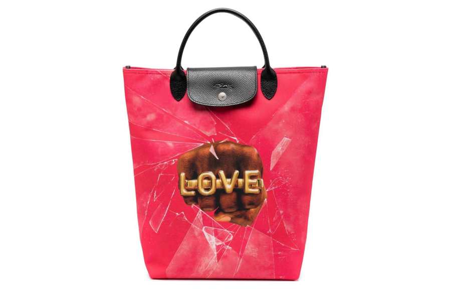 LONGCHAMP 【ExclusivePrevious Season】x ToiletPaper tote bag