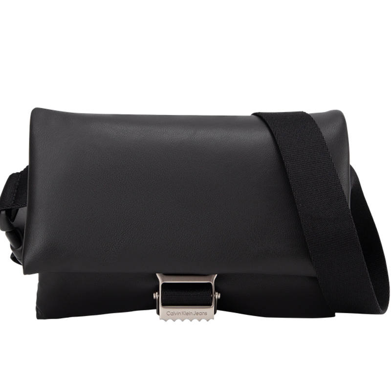 CALVIN KLEIN Blended Material Fanny Pack Women's Space Black