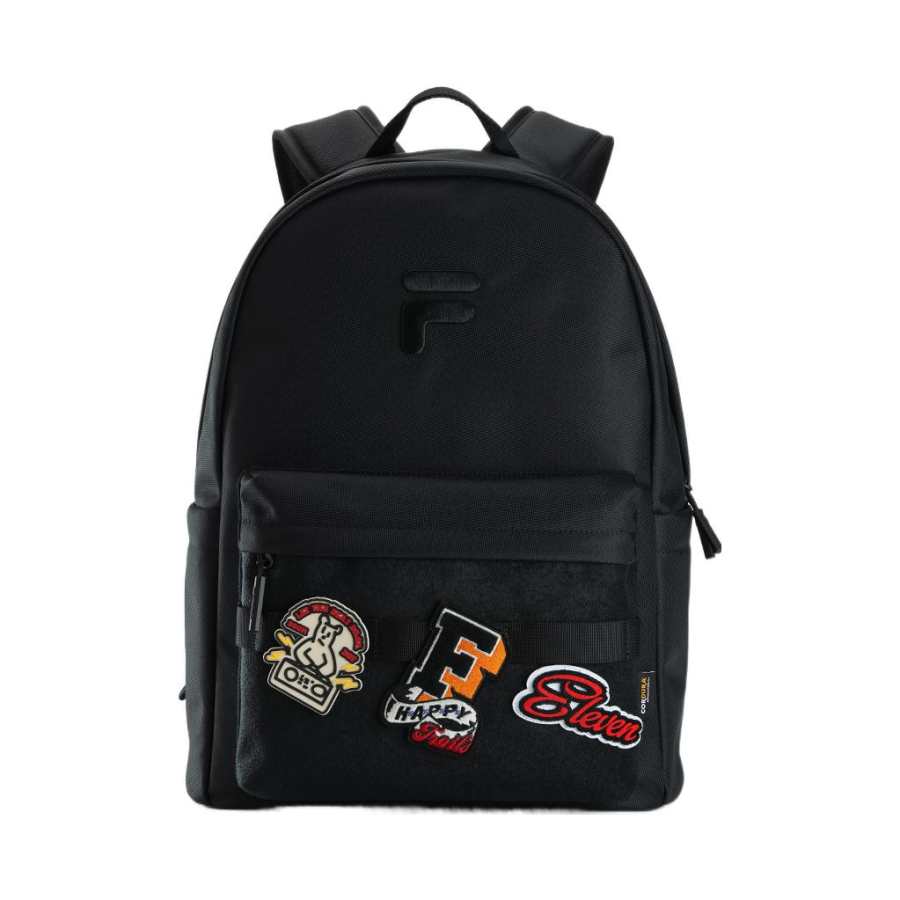 FILA FUSION Fabric Backpack Unisex Pitch Black
