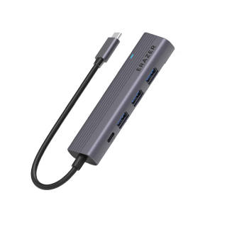 Erazer Type C To Gigabit Ethernet Port, Splitter Ethernet Cables Adapter Converters Docking Stations HC05R