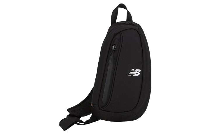 New Balance New Balance Polyester One Shoulder Crossbody Sling Bag Regular Unisex Black