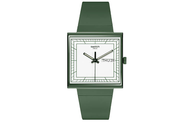 SWATCH Unisex 41.8mm White Watch SO34G700