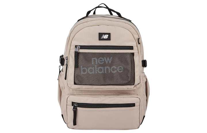 New Balance New Balance Polyester Backpack Regular Men's Beige/Black