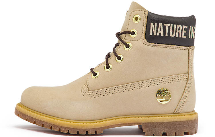 Timberland 6 Inch Premium Boots 'Light Beige Nubuck' Women's