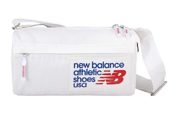New Balance New Balance Polyester Shoulder Bag, Crossbody Bag Unisex White