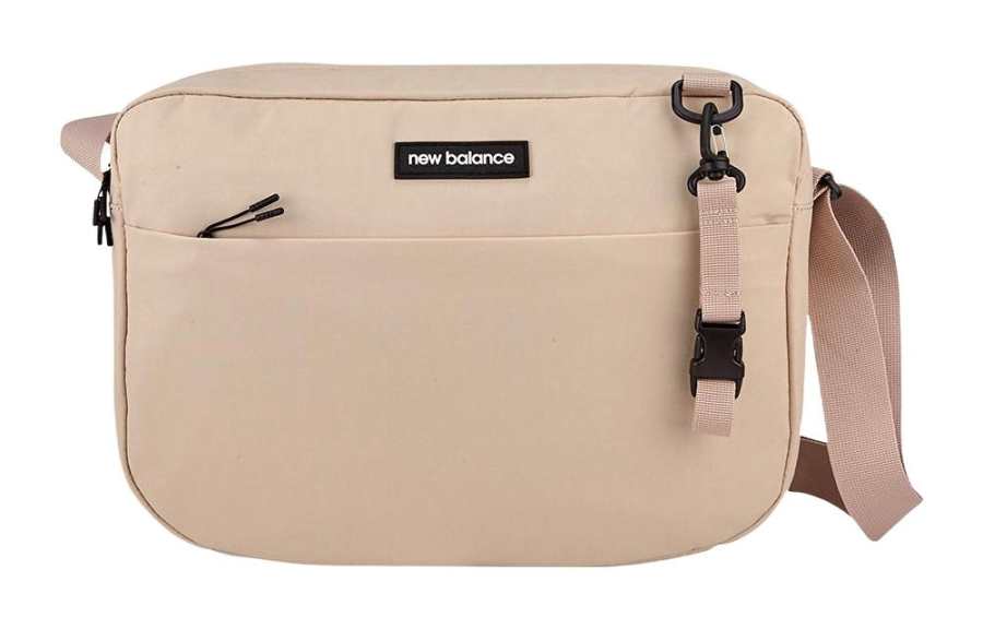 New Balance New Balance Cotton Shoulder Bag, Crossbody Bag Regular Unisex Beige