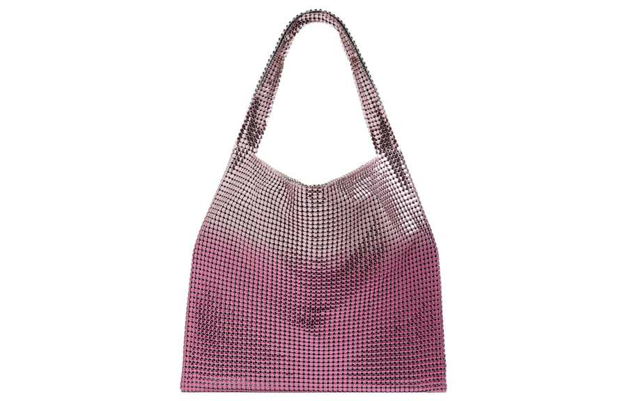 Paco Rabanne 【Previous Season】Pixel metallic tote bag