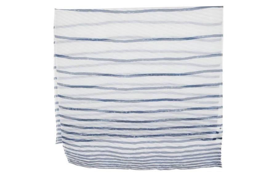 EMPORIO ARMANI 【Previous Season】striped sheer-finish scarf