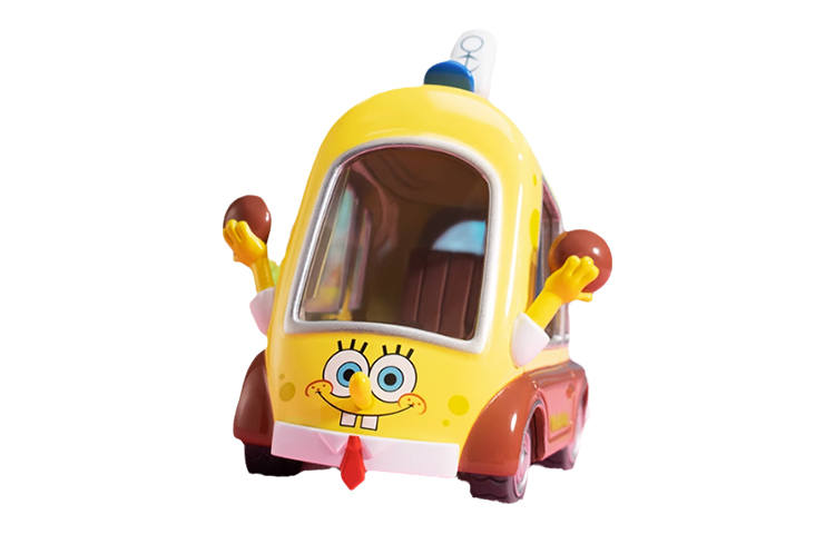 POP MART POP MART SpongeBob Sightseeing Car Mystery Boxes Single Mystery Box/Full Box 9 Pcs