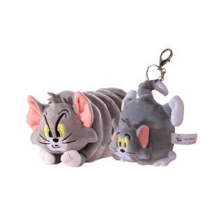 HUGKIS Warner Tom And Jerry Tom And Jerry, Doll, Vibration Plush Charm Soothing Doll Products