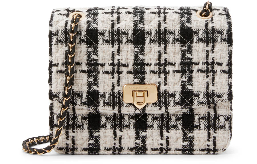 CHARLES&KEITH Pu Shoulder Bag, Crossbody Bag Medium Women's Multi Composite Color