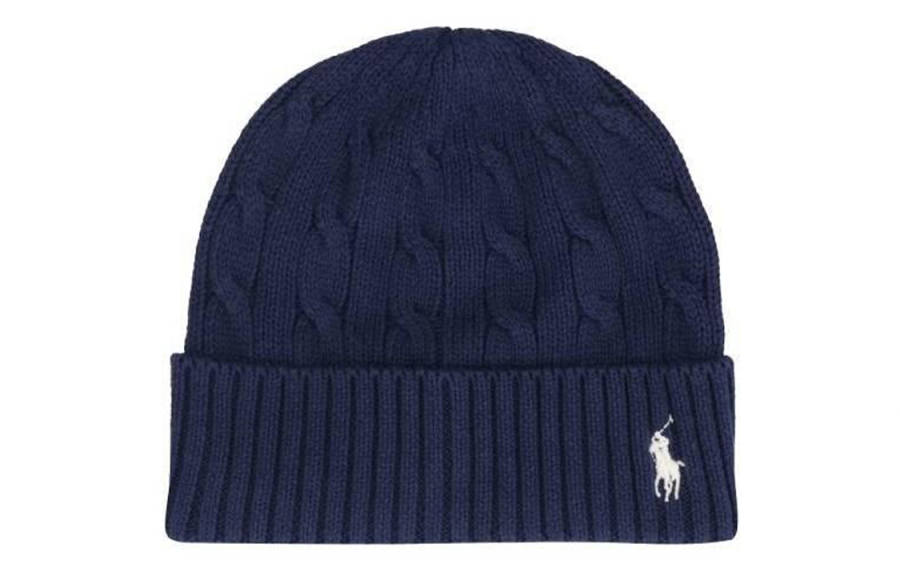 Polo Ralph Lauren Cotton Beanies Women's Blue
