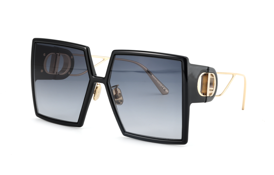DIOR DIOR Square Sunglasses Women's Black