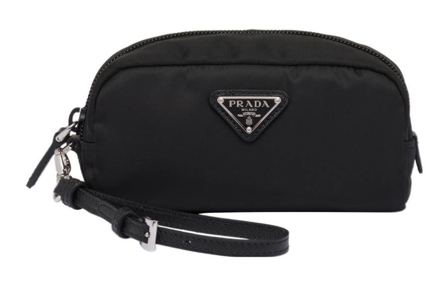 PRADA PRADA Re Nylon Recycled Nylon Clutch Unisex Black