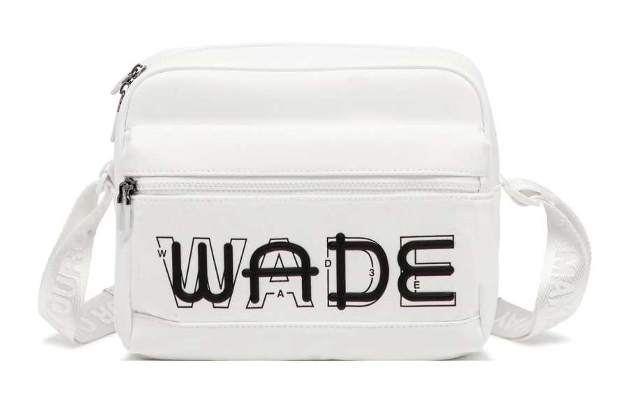 Li-Ning Li Ning Polyurethane Shoulder Bag, Crossbody Bag Regular Unisex White