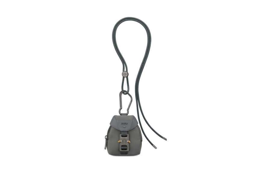 DIOR DIOR Nylon Bag Accessory Extra Mini Unisex Dark Gray