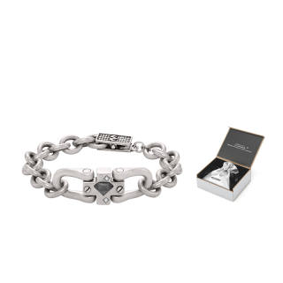 BABAMA Silver Plated Copper Bracelets Unisex