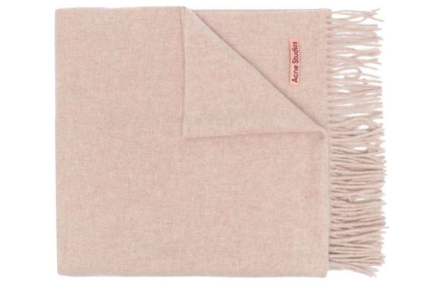 Acne Studios Acne Studios fringed wool scarf