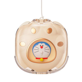 ROCK Doraemon Cat Paw Glow In The Dark Breathing Light, With Lanyard, Half In Ear True Wireless Bluetooth Headset