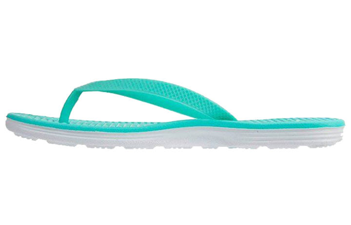 Nike Nike Solarsoft Thong 2 For Slippers Green Women's