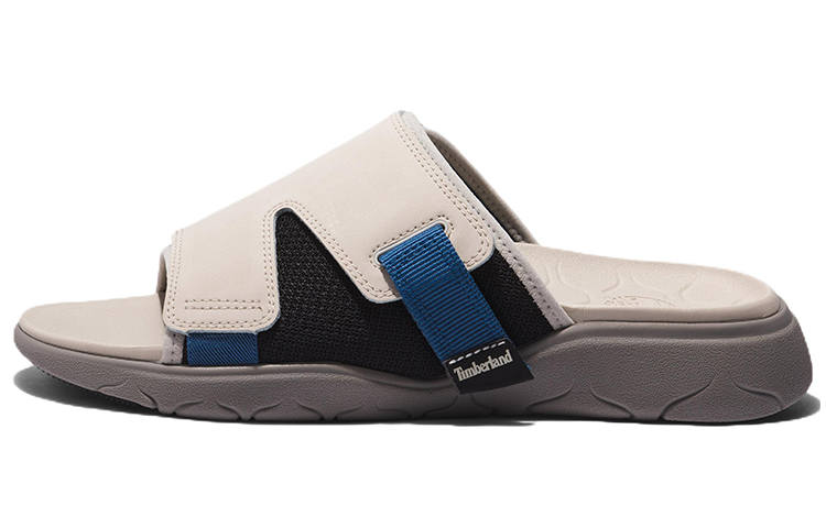 Timberland Rubber Sole Slide Slippers Men's White Black