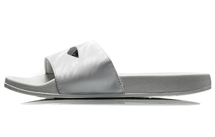 Li-Ning Li Ning EVA Quiet Slide Slippers Men's White