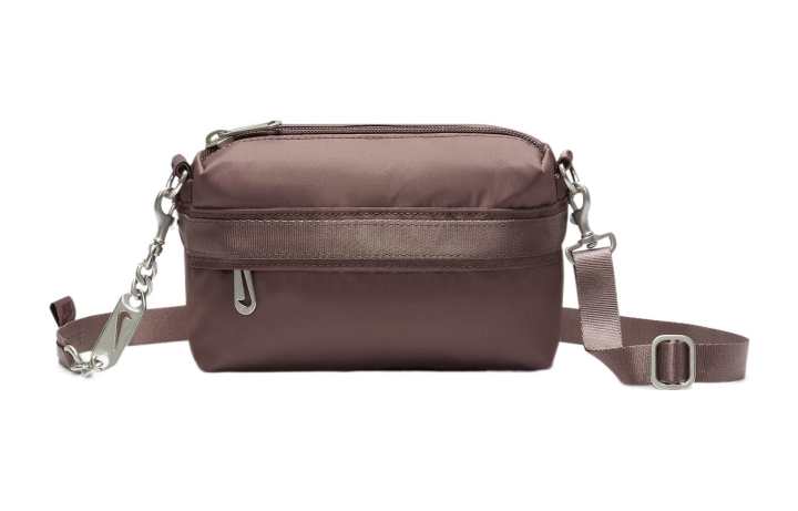 Nike Nike Polyester Fanny Pack, Handheld Crossbody Bag, Shoulder Bag Regular Women's Coffee