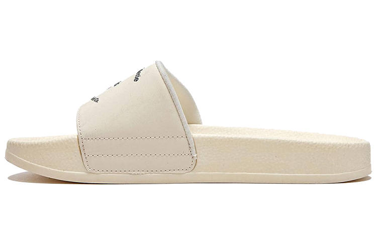 New Balance Ofr.paris x New Balance NB 1101 Comfortable Rubber Sole Slide Slippers Unisex Ecru Korean Style