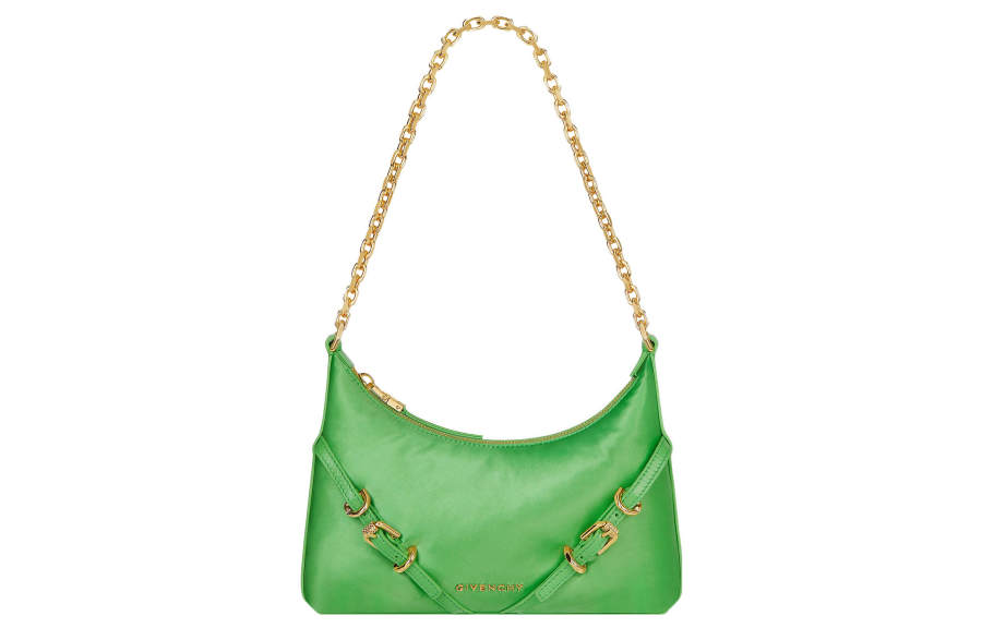 Givenchy Voyou Polyamide With Calfskin Handbag, Shoulder Bag Women's Bitter Aperitif Green