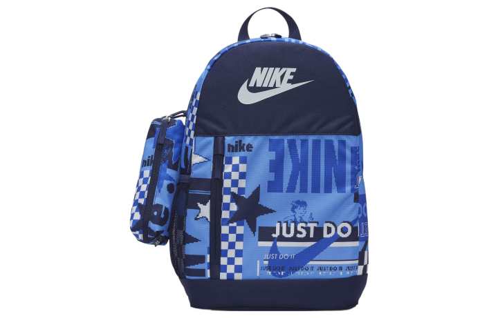 Nike Nike Brand Logo Polyester Backpack Regular Men's Marine Blue