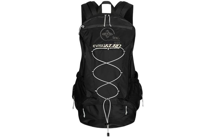 EVISU EVISU Polyamide Backpack Unisex Black