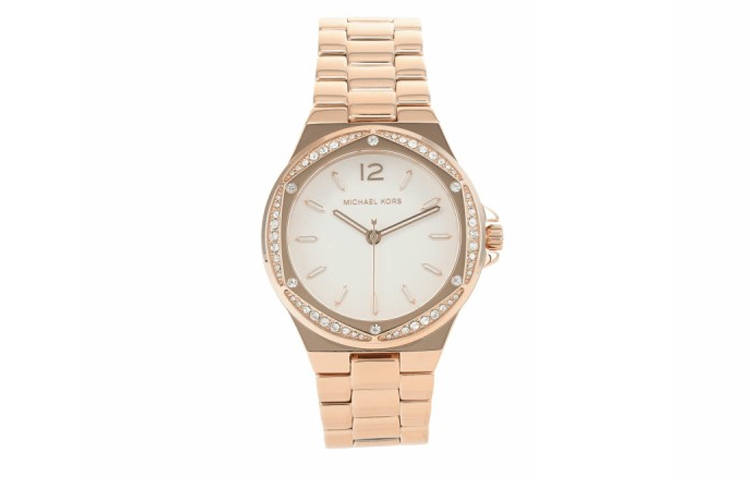 MICHAEL KORS Wrist Watches Quartz Movement Stainless Steel Strap 44mm White Dial Women's Watch