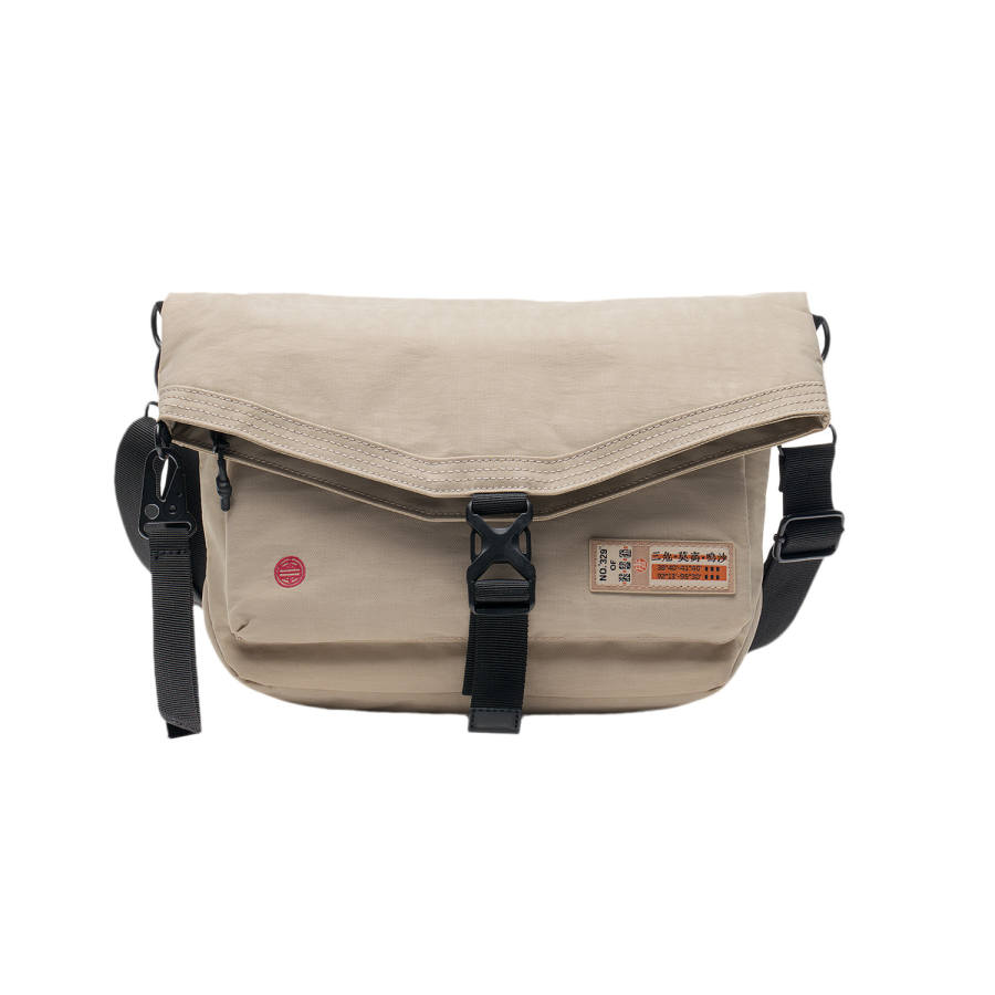 Li-Ning Li Ning CF Tracing Polyester Shoulder Bag, Crossbody Bag Regular Unisex Khaki
