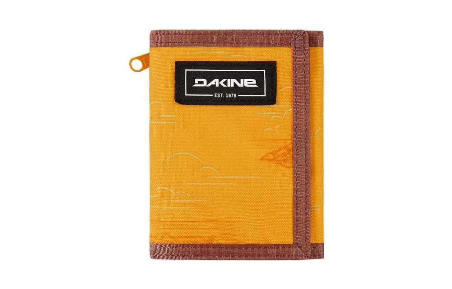Dakine Canvas Card Holder, Wallet Unisex Light Yellow Green Purple Image
