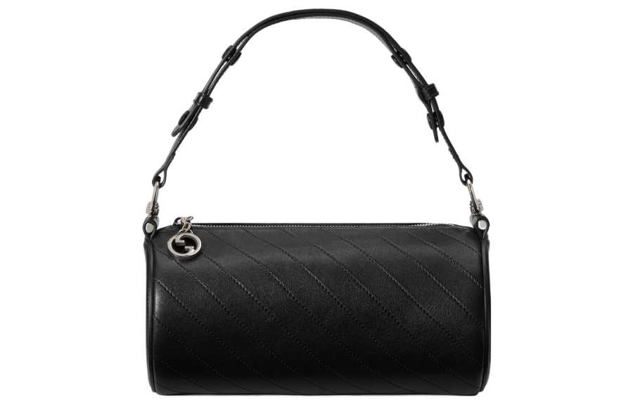 GUCCI Blondie Leather Pen Holder Bag, Handbag, Shoulder Bag Small Women's Black