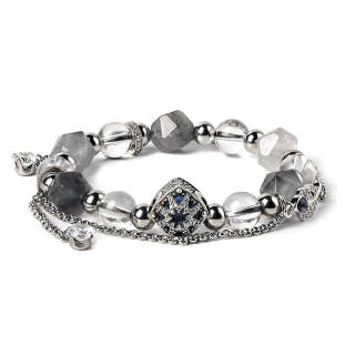 Cuud Clear Quartz Bracelets Unisex