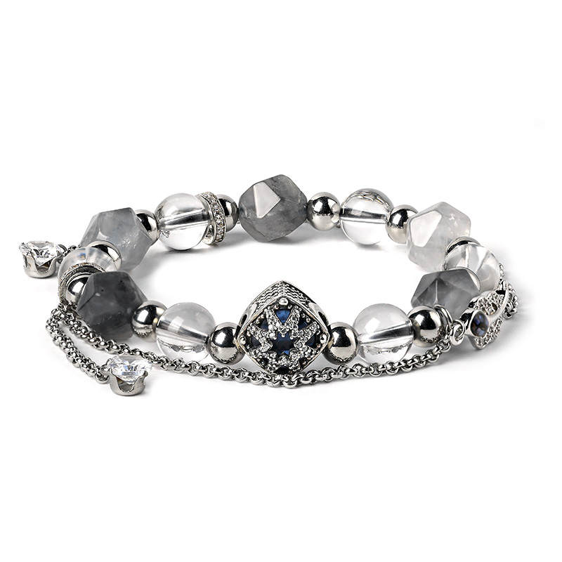 Cuud Cuud Clear Quartz Bracelets Unisex
