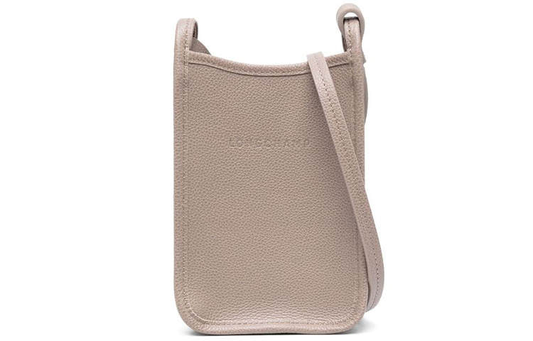 LONGCHAMP 【Previous Season】Le Foulonné leather phone case