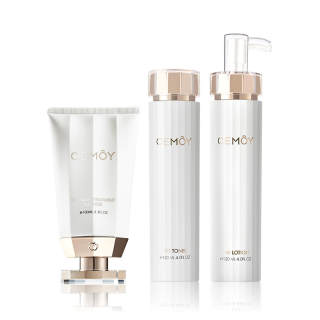 Cemoy Fourth Generation White Gold Luminous Watery Cleansing Sun Protection Face Cream Skincare Sets