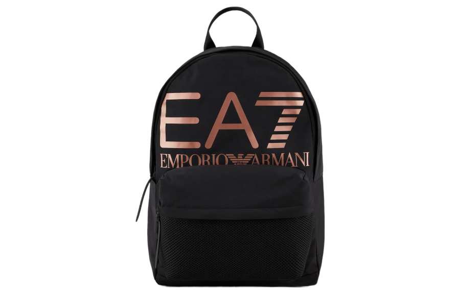 EMPORIO ARMANI Polyester Backpack Unisex Black