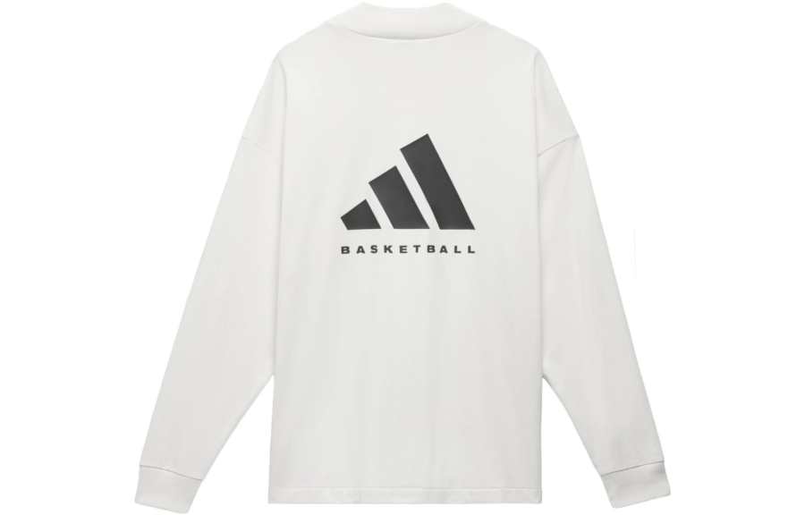 Adidas Originals T Shirts Unisex White Crew Neck Moderate Straight Fit