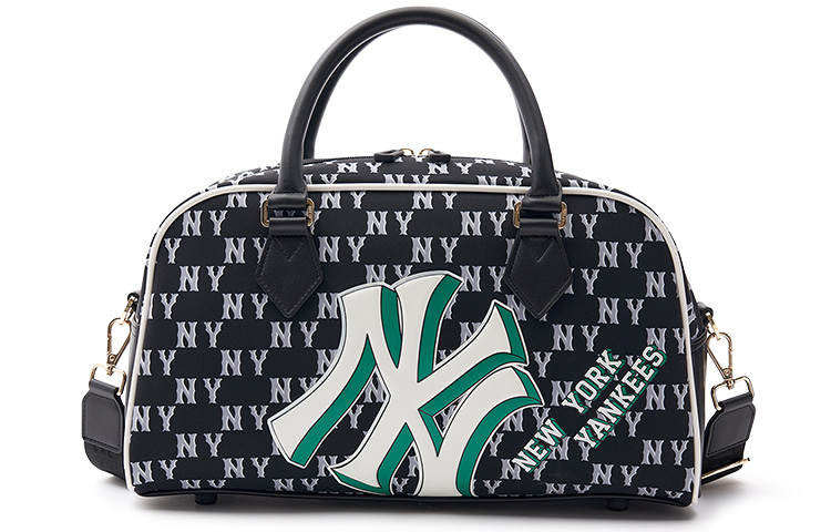MLB Polyester Sports Bag, Handbag, Shoulder Bag Crossbody Bag Regular Unisex Black