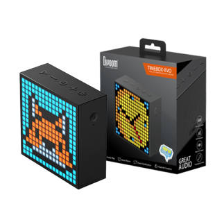 Divoom Speakers & Audio Systems Pixel Bluetooth Song Speakers, Home Desk Top Trendy And Cool Wireless Portable